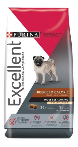 Excellent Perro Adulto Reduced Calorie X 15 Kg