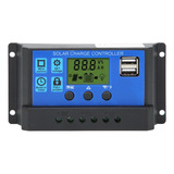 Controlador De Panel Solar, Pantalla Lcd, Control De Carga D