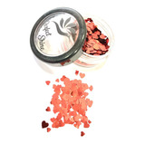 Confeti O Glitter Para Uña Red Love Magickur