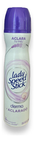 Desodorante De Mujer Lady Speed Stick Derma + Aclarado 91gr