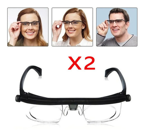 Gafas Con Zoom De Visión Con Esfera Ajustable, 2 Piezas