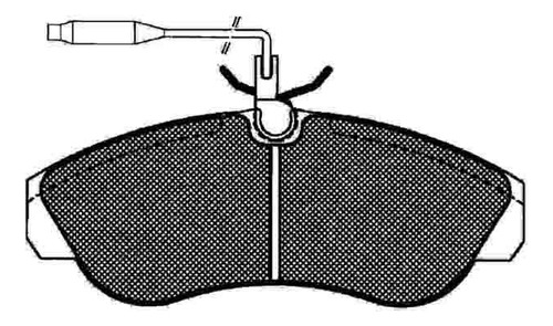 Pastillas Freno Para Fiat Ducato 2.5 Turbo Maxi 95/97 Del Foto 2