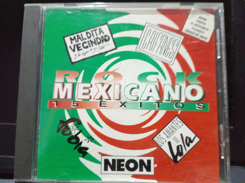 Cd Rock Mexicano 15 Éxitos Neón Fobia Caifanes