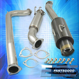 For 06-11 Honda Civic Si Jdm 3  Catback Exhaust Pipe Sys Aac