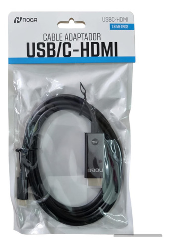 Cable Adaptador Usb C A Hdmi 1.8 Metros