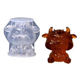 Molde Silicona Figura Toro 3d