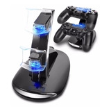 Carregador Duplo Ps4 Playstation 4 Base Dock P/ 2 Controles