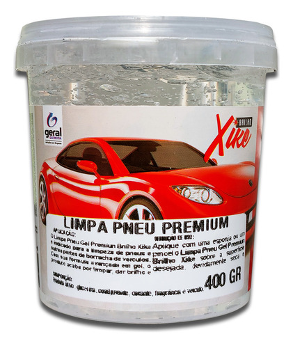 Limpa Pneu / Pretinho Automotivo Limpeza E Brilho 400ml