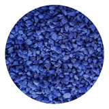 Piedras Grava P Acuario Decoración Color Azul Marino - 10kg