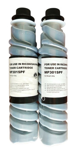 2 Kit Toner Para Ricoh Mp 301spf Ikon