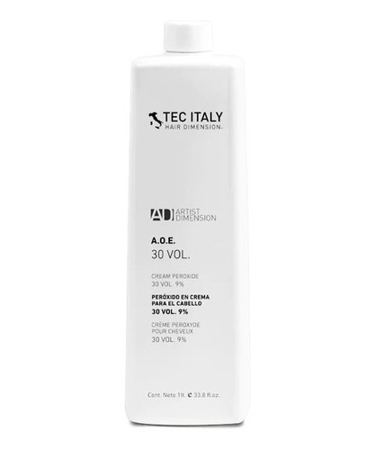 Peroxido De 30vol Tec Italy 1litro