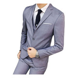 Traje Formal Profesional De Tres Piezas Para Hombre