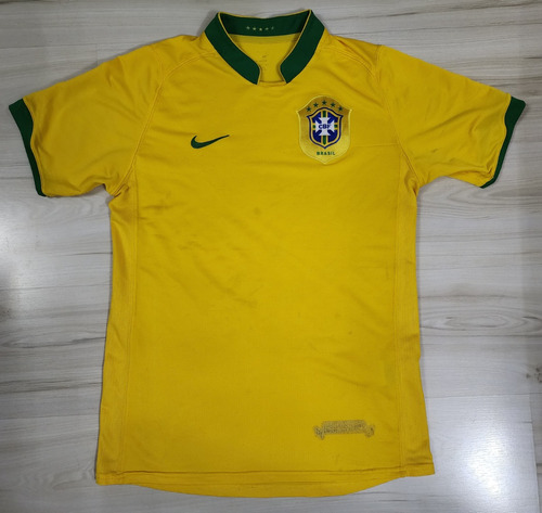 Camisa Seleção Brasileira 2006 Nike Camisa Brasil 2006