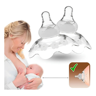 Set De 2 Protectores Pezoneras De Lactancia Con Estuche Talla Estándar | Meses sin interés