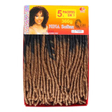 Extensão De Cabelo Cacheado Nina Softex Cherey + Agulha Cor Ombre Mel T1/27