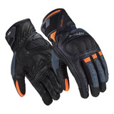 Guantes Ls2 Air Raptor Cuero Verano Protecciones + Tactil Md