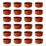 Cazuela Set X24 Barro Ceramica Terrina Esmaltada N° 10 