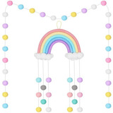 Arco Iris Decoración Para Colgar En La Pared Sala De Niños