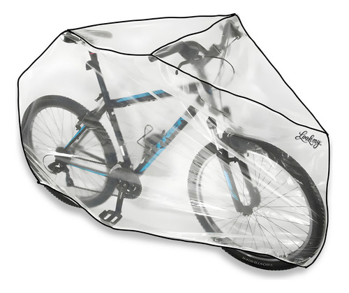 Funda Para Bicicleta Impermeable | Cubre Bicicleta Para Exterior | Cobertor Impermeable Para Bicicletas Transparente | Protector Del Polvo Y La Lluvia Para Bicicletas |