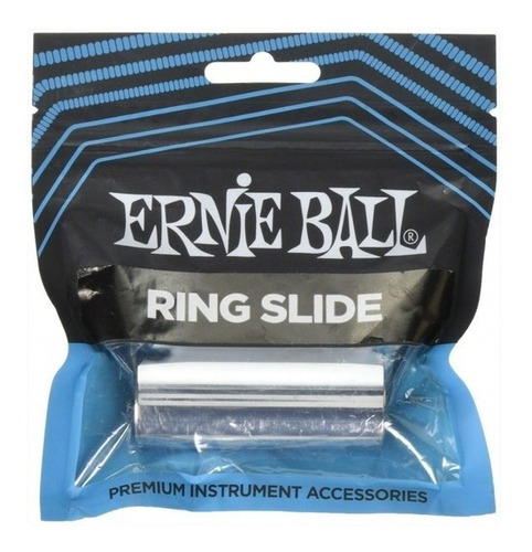 Ernie Ball 4235 Slide Guitarra Laton Cromado Ring 1 X 2.5 