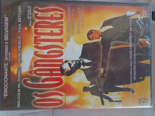 Os Gangsteres Paul Bettany Lacrado Dvd $55 - Lote