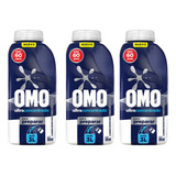 Detergente Para Preparar Ultra Power, 500 Ml Omo X 3 Unds