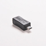 Lote D 10 Pzsadaptador Miniusb V3 Hembra-microusb V8 Macho