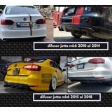 Spoiler Jetta Mk6 Difusor Trasero Jetta A6 10-18 