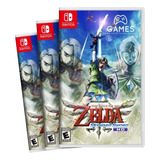 Combo Com 3 The Legend Of Zelda Skyward Sword Hd Switch