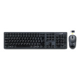 Elegante Combo Teclado Y Mouse Genius Slimstar 8000se Negro