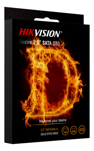 Disco Estado Sólido Ssd Hikvision Desire Sata 2.5 256gb 256g