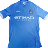 5744642 Camisa Umbro Manchester City Home 10/12 M38 Fn1608