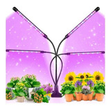 Lámpara Led Grow Indoor Crecimiento Cultivo Plantas 4 Tubos.