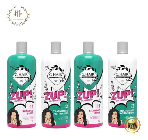 2kit Progressiva Cabelereiro Profissional Atacado G Hair Zup