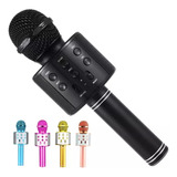 Microfone Bluetooth Sem Fio Youtube Karaoke Infantil