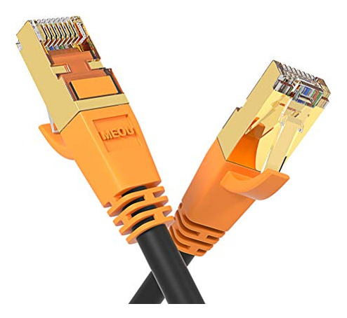 Cable Ethernet Cat 8 10 Ft, Gamer, Alta Velocidad, Delgado,