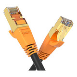 Cable Ethernet Cat 8 10 Ft, Gamer, Alta Velocidad, Delgado,
