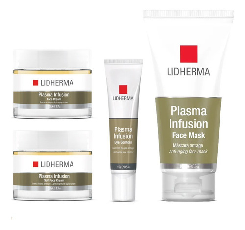 Lidherma Plasma Infusion Energy + Face Recovery + Eye + Mask