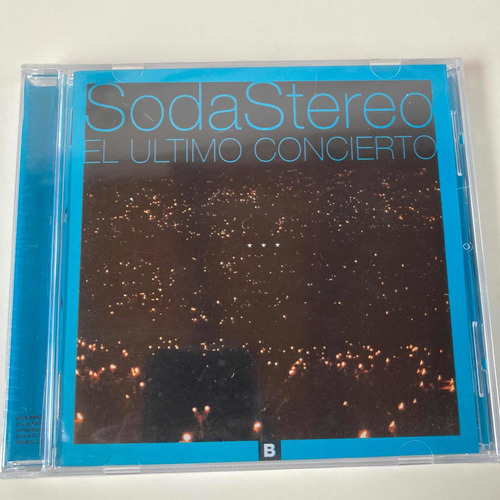 Soda Stereo -  El Último Concierto B - Cd Original Nuevo