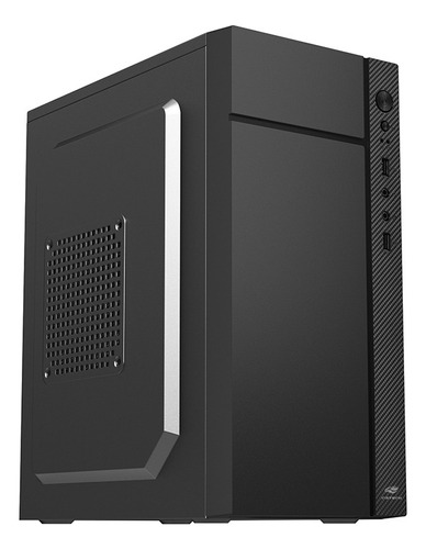 Gabinete C3tech Micro Atx Com Fonte 200w Mt-34bk Cor Preto