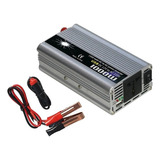 Inversor De Corriente Para Vehículo 1000w Dc 12v A 220v Ac