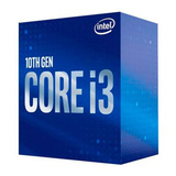 Processador Intel Core I3-10100, Cache 6mb 3.6ghz Lga 1200