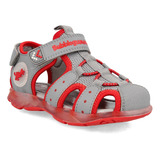 Sandalia Niño Bubblegummers Unai Gris 30-33