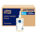 Jabón Líquido Suave Tork 6 Botellas X 1000 Ml C/u Ja70002