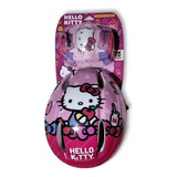 Kit De Protección Hello Kitty (casco, Coderas Y Rodilleras)