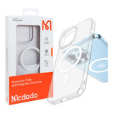 Funda Para iPhone 13 Pro Max Magsafe Magnética Mcdodo Color Transparente