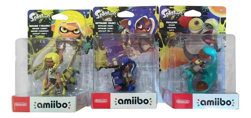 3 Amiibo Splatoon 3 (americanos En Mano) Nintendo Switch