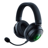 Audífonos Gamer Inalámbricos Razer Kraken V3 Pro Negro Con Luz  Rgb Led