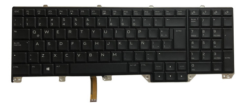 Teclado Para Dell Alienware 17 R4 17 R5 K5p54 Lum Esp