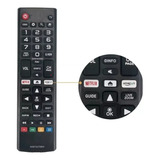 Control Remoto Para LG Akb75095315 Netflix Lj600b Lj600d